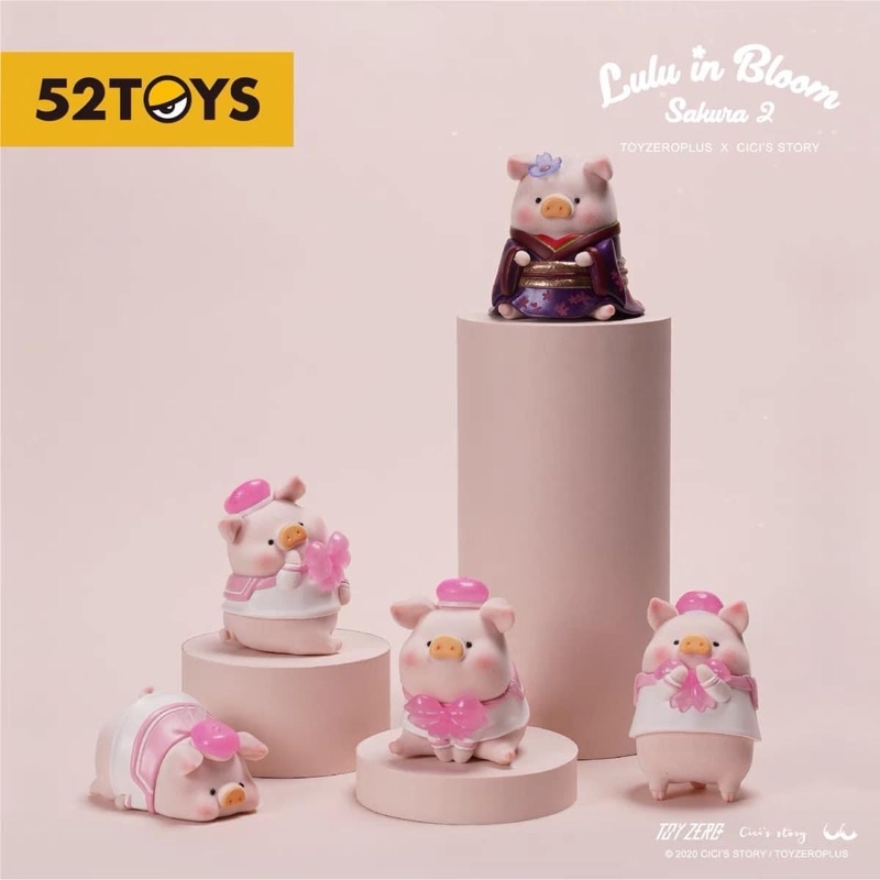 Sản Phẩm Blindbox : Heo LuLu Sakura 2