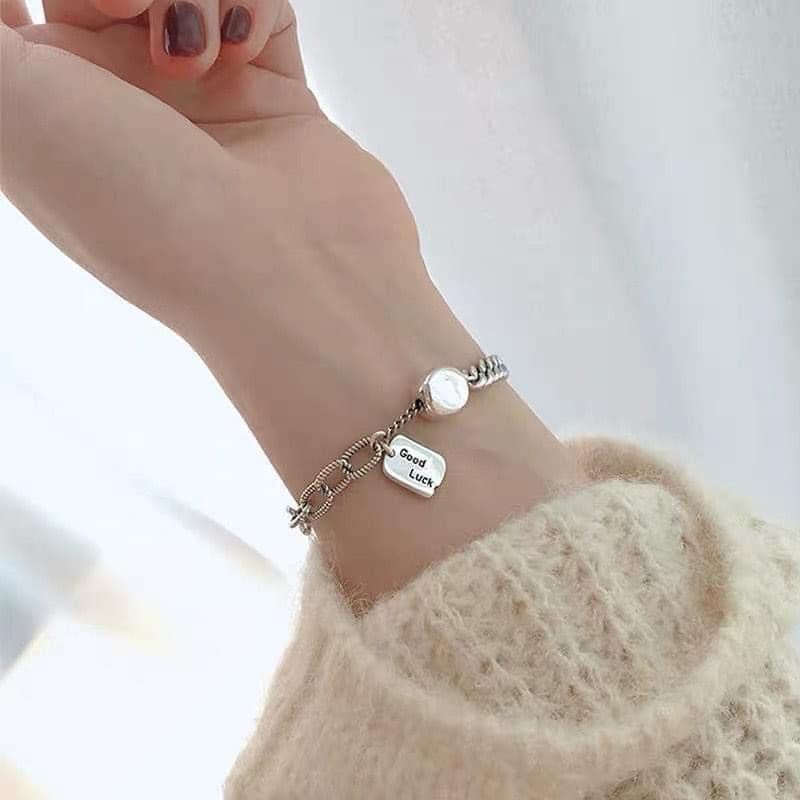 Lắc tay mạ bạc thái cá tính SALE