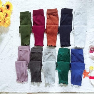 Combo quần leging len nhung tít