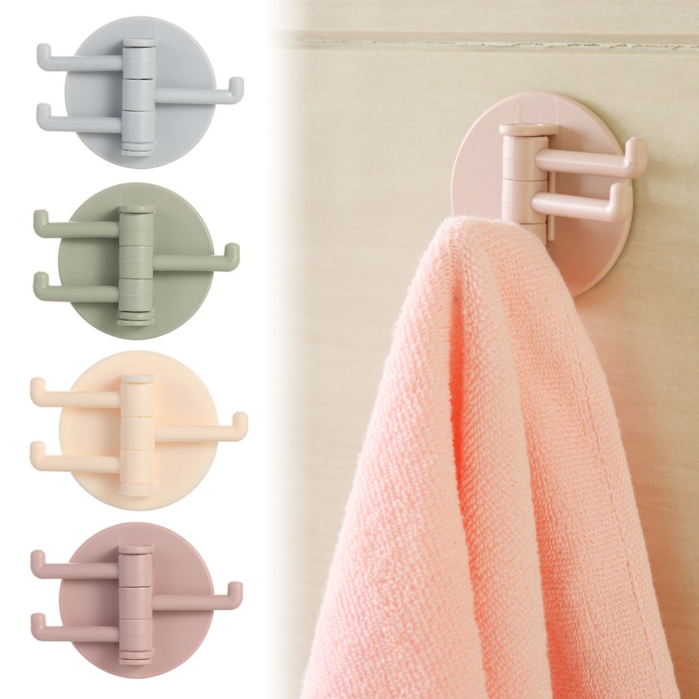 Móc Treo Đồ Gắn Tường Đa Năng Tiện Dụng Cho Nhà Bếp / Phòng Tắm Giá Đỡ