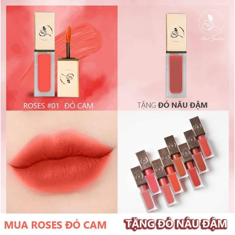 Son Rose siêu lỳ [mua 1 tặng 1] được chọn màu