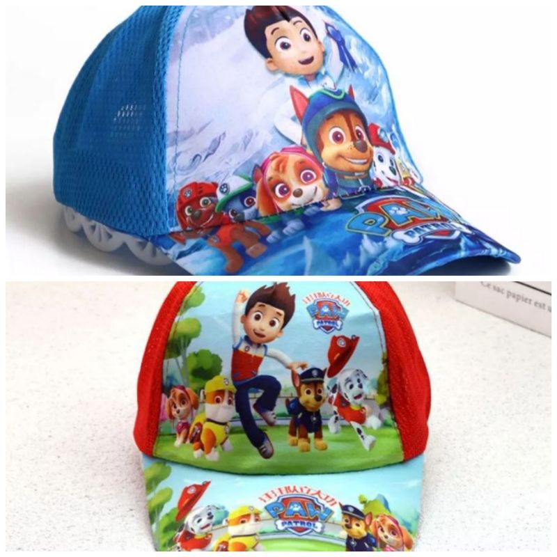 Mũ Nón bé trai hình Đội chó cứu hộ Paw Patrol, Mũ Lưỡi trai cho trẻ em