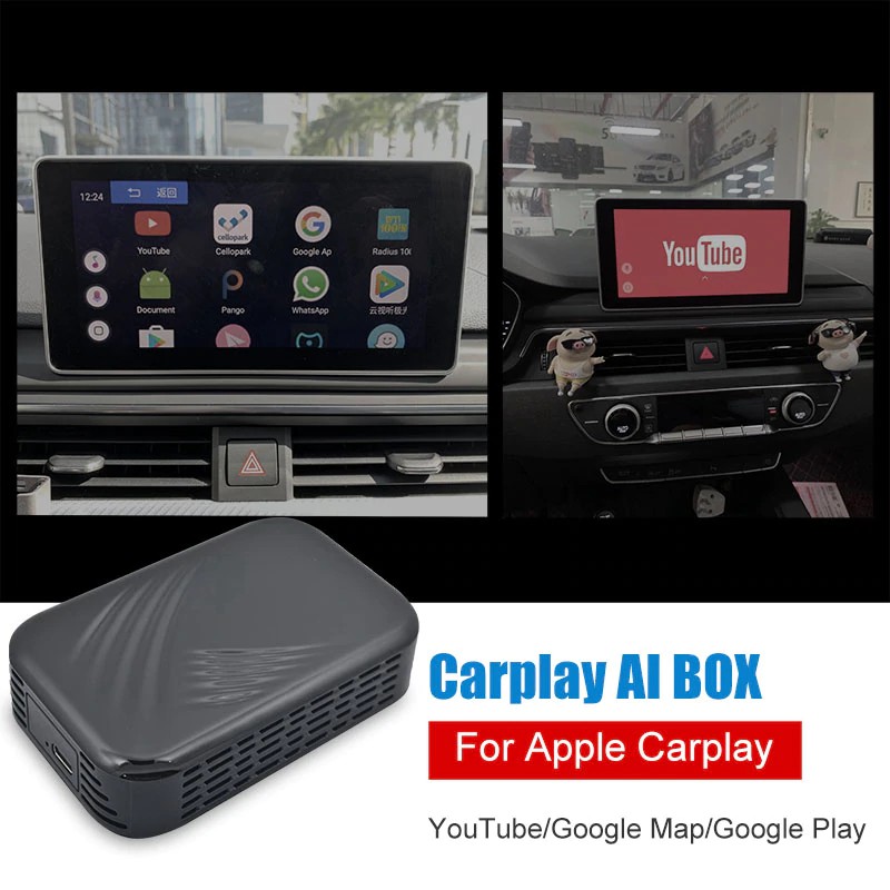 CarPlay AI Box - Giải Pháp Biến Màn Zin Của Ô Tô Thành Màn Android