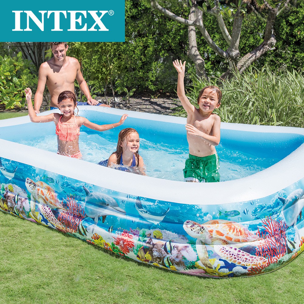 INTEX 58485 305*183*56 cm bể bơi phao gia đình