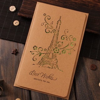 Thiệp giấy handmade phong cách Vintage