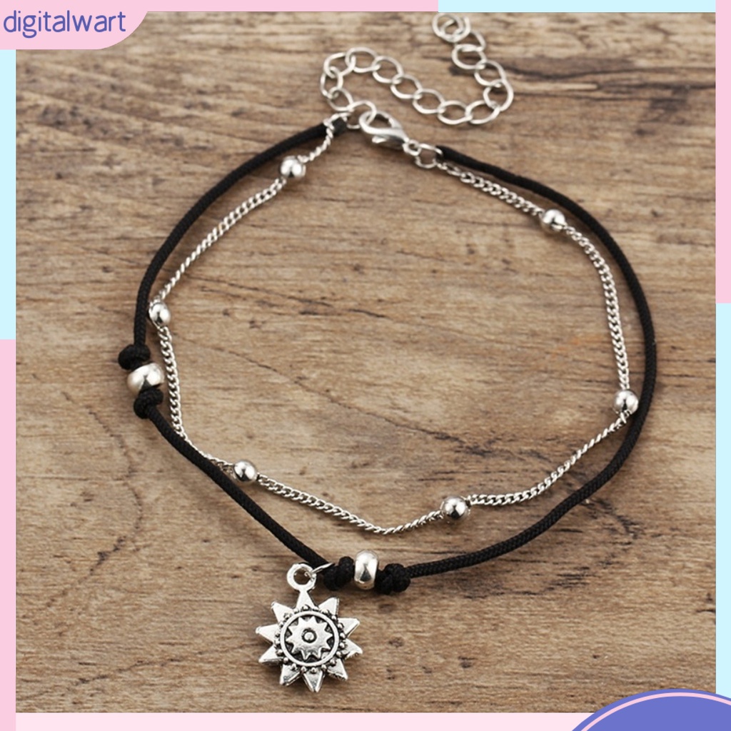 Lắc chân 2 tầng phong cách boho cho nữ