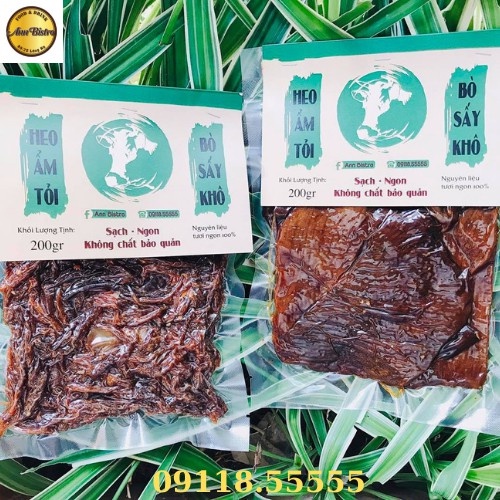 Khô Bò Xé Sợi Cay- Thịt Bò Khô Sợi Ướt - Bò Khô Lát Sợi 200GR- Loại Đăc Biệt