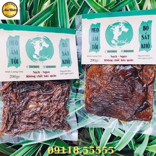 Khô bò xé sợi cay- thịt bò khô sợi ướt - bò khô lát sợi 200gr- loại đăc biệt