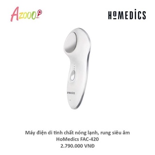 Máy điện di tinh chất nóng lạnh, rung siêu âm Homedics FAC-420