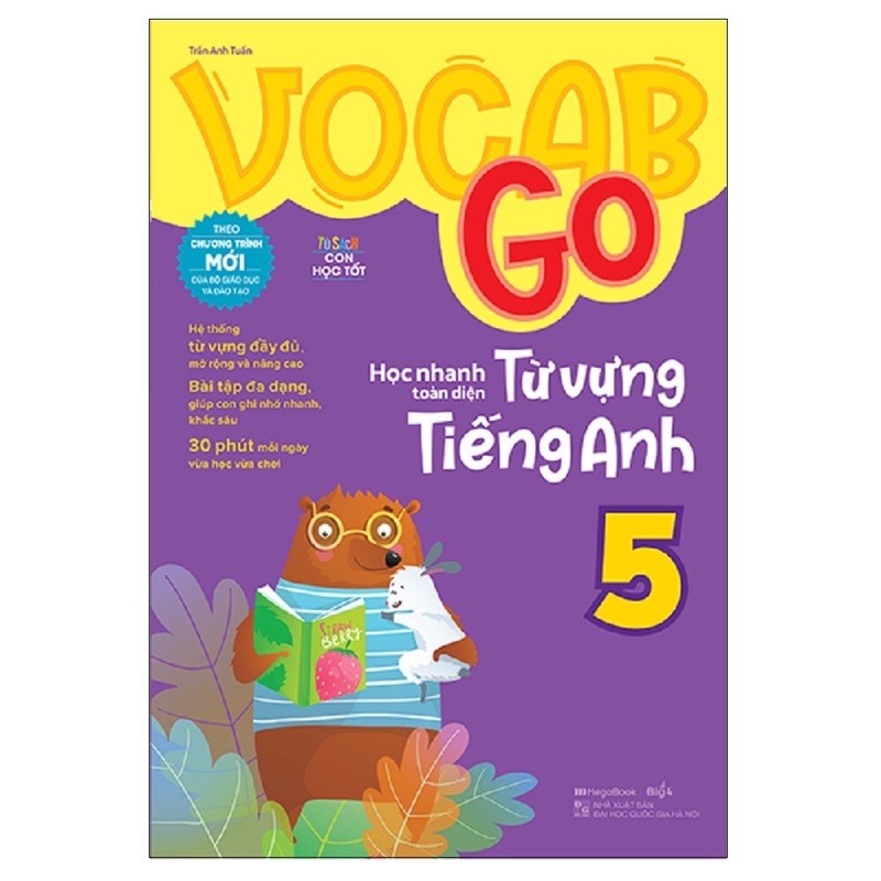 Sách - Vocab Go Học Nhanh Toàn Diện Từ Vựng Tiếng Anh 5