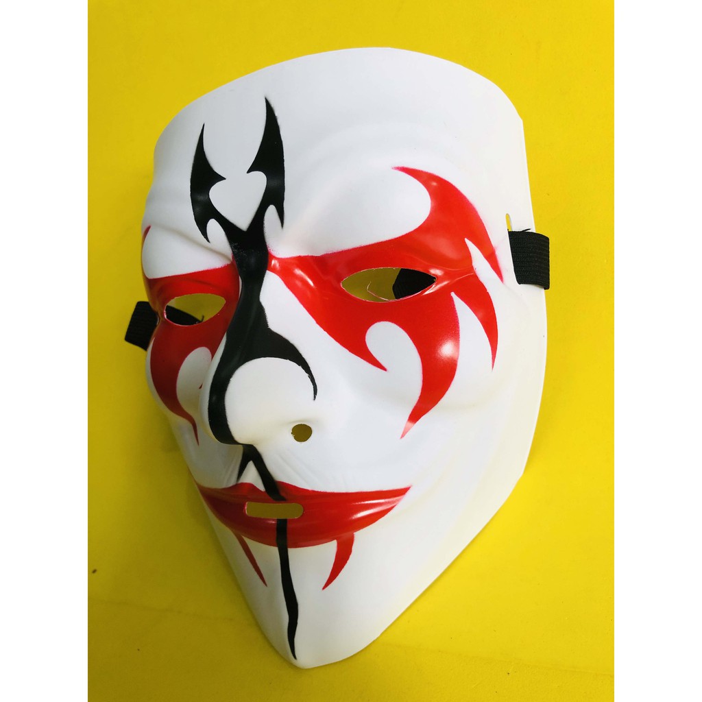 Mặt nạ hacker hóa trang anonymous -Mặt nạ mũi tên sát thủ hàng đẹp - Mặt nạ halloween-