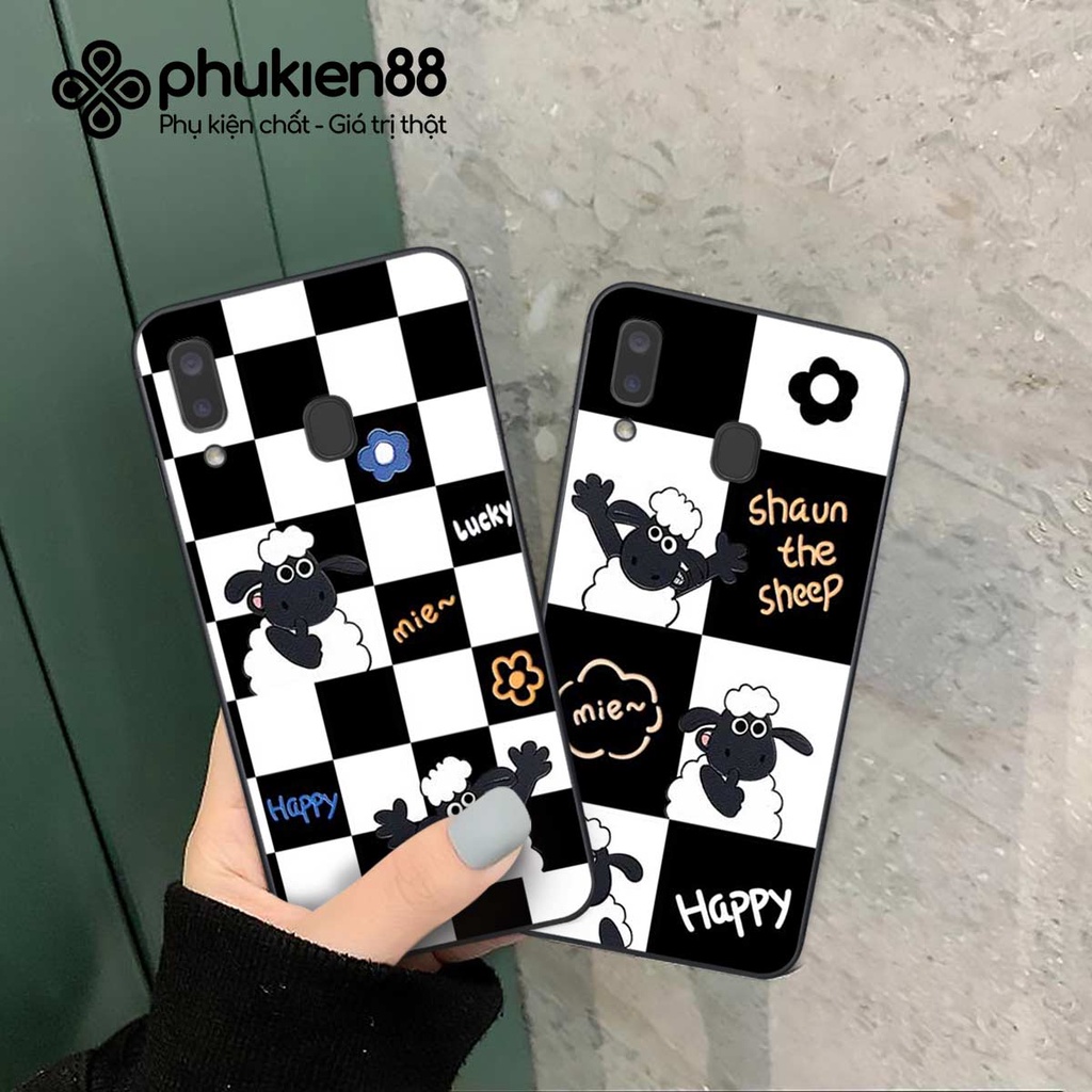 Ốp lưng điện thoại Samsung A20 / A30 astronaut, bear leopart, sheep, vỏ ốp rẻ bền đẹp