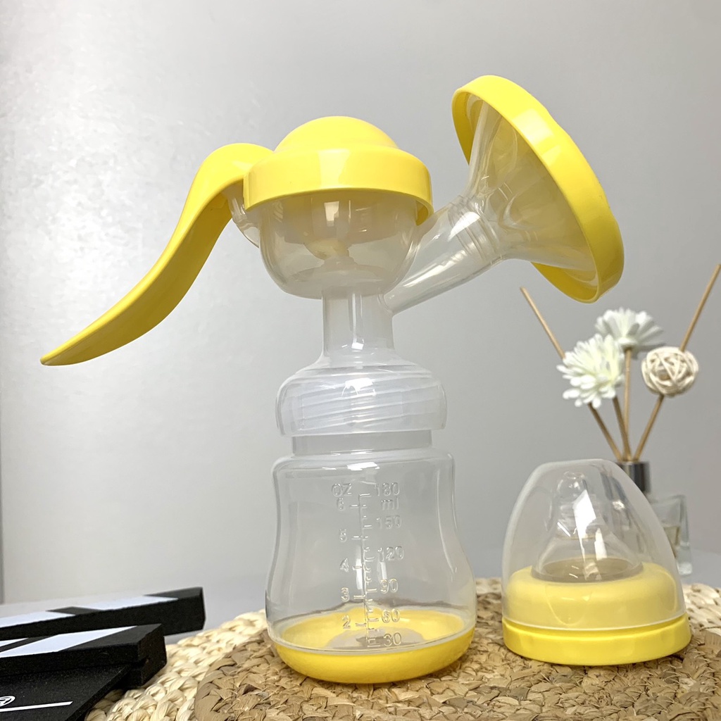 Máy hút sữa cầm tay Kichilachi dung tích 180ml (kèm núm ti)