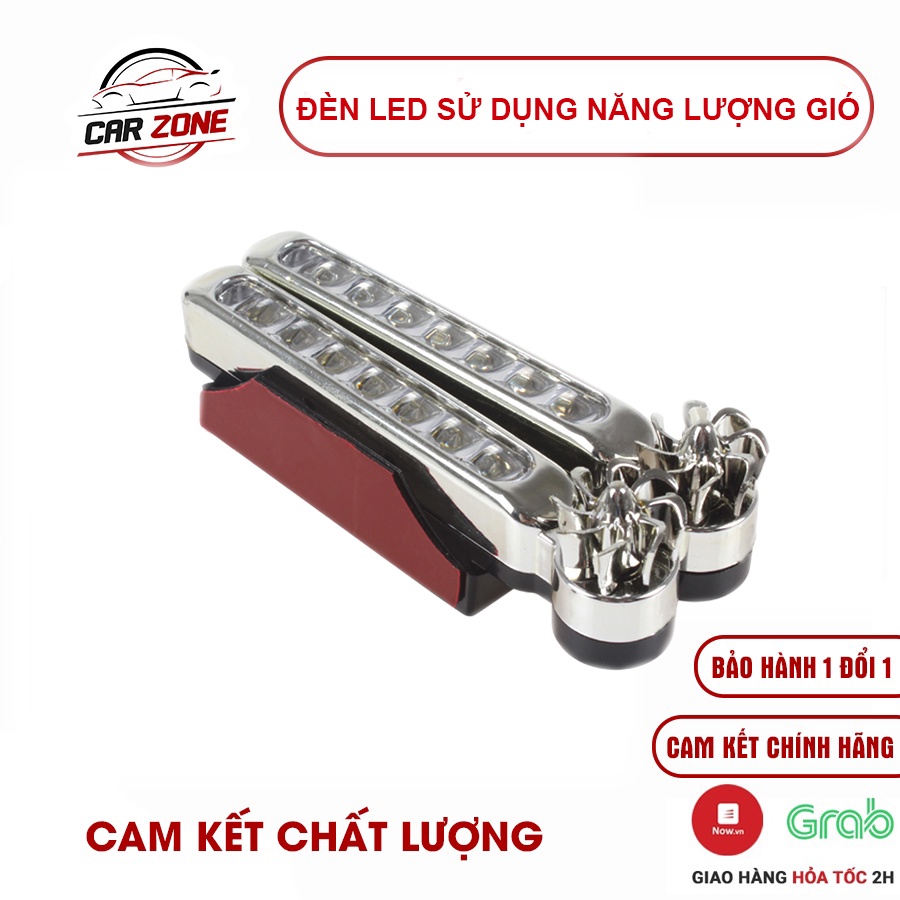 Đèn led ô tô sử dụng năng lượng gió
