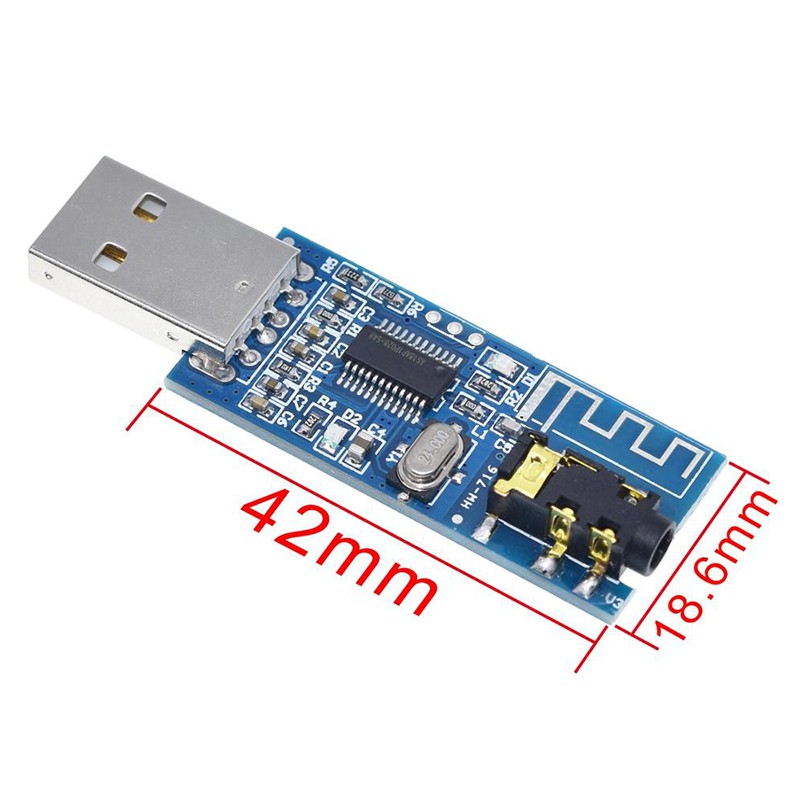 1 Bộ Khuếch Đại Âm Thanh Không Dây Bluetooth 4.0 Có Chức Năng Khuếch Đại Đèn LED