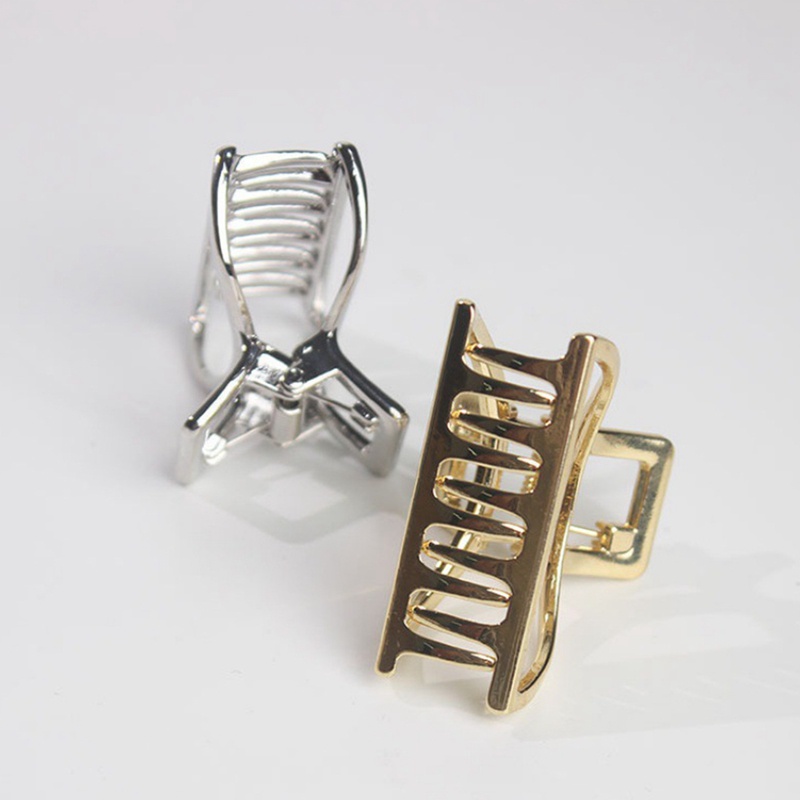 Kẹp Tóc Càng Cua Hình Mặt Trăng Màu Sắc Thời Trang