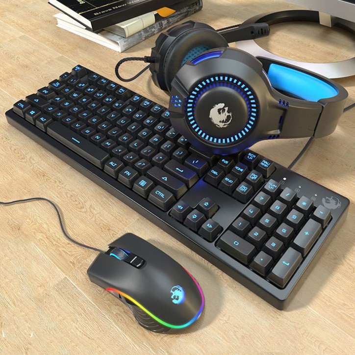 Combo Bộ bàn phím Dragon - Chuột Gaming - Tai nghe chụp tai Siêu Đẹp - Chuyên Game ( BH 12 tháng ) | BigBuy360 - bigbuy360.vn