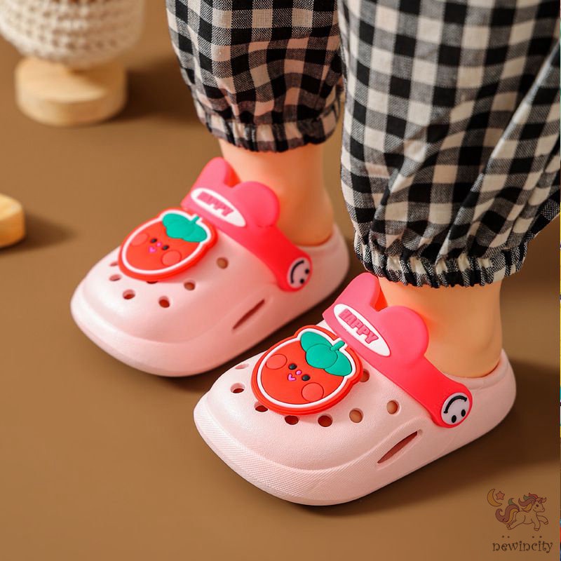 Dép Đi Biển Đế Mềm Thời Trang Mùa Hè Hàn Quốc Cho Bé