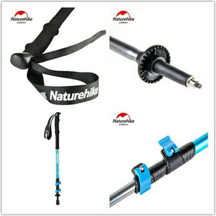 Gậy leo núi NATUREHIKE NH17D001-Z chính hãng