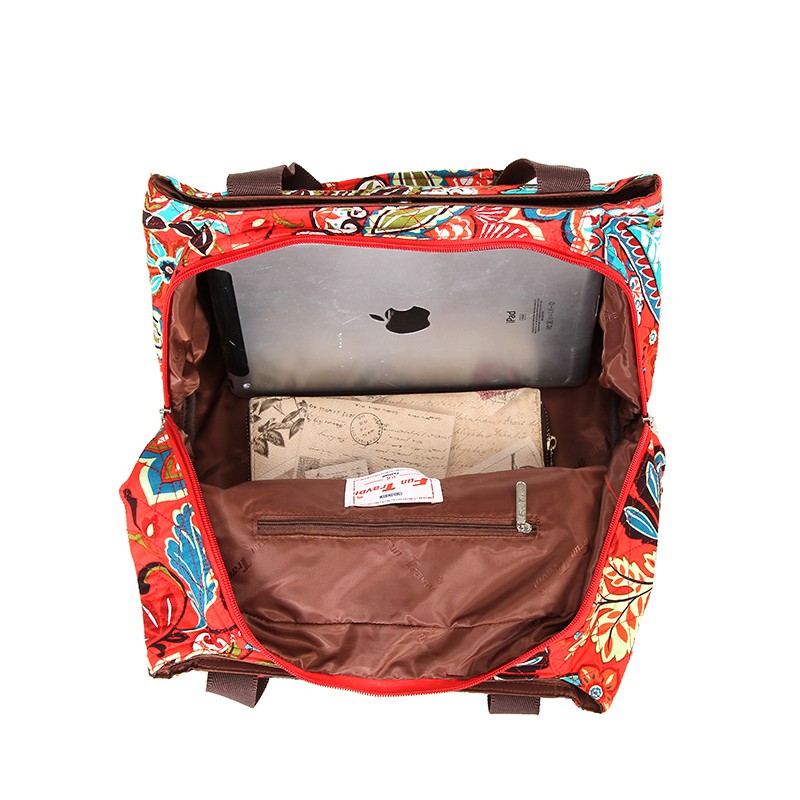 Túi mua sắm FUNTRAVEL siêu nhẹ in họa tiết thời trang dành cho nữ