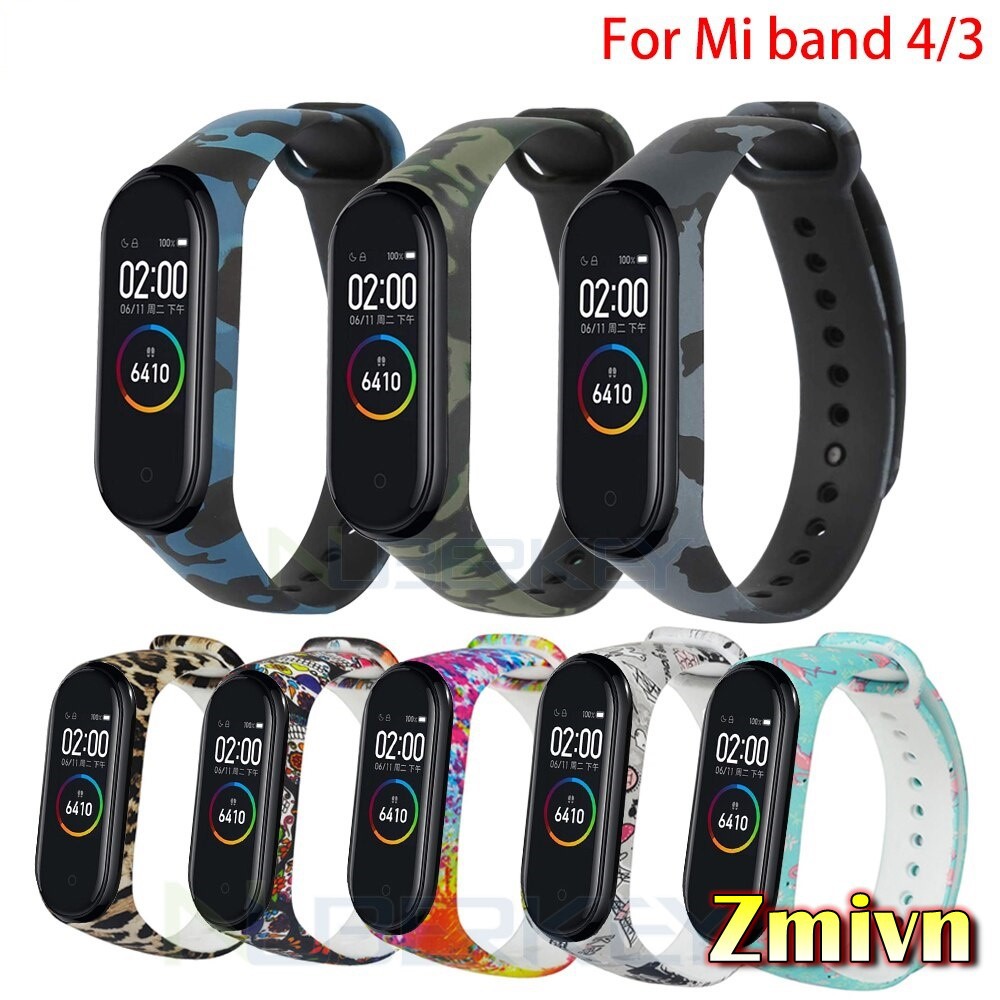 [Rằn ri] Dây đeo thay thế phụ kiện Miband 3/4 mềm mại