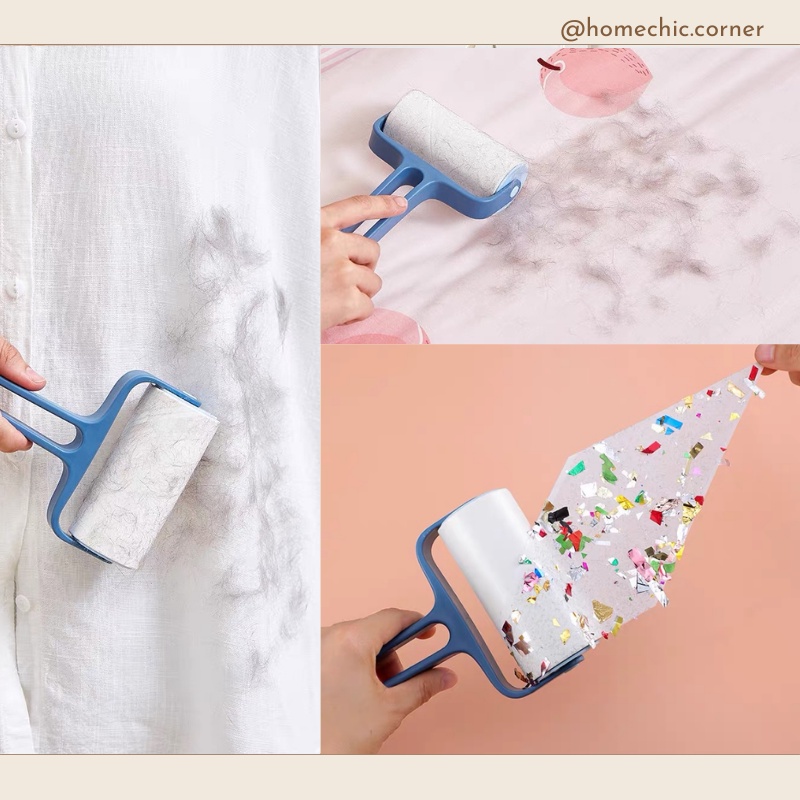 Cây lăn bụi quần áo, giường, sofa, lông thú cưng, lăn bụi sàn nhà | HOME CHIC CORNER