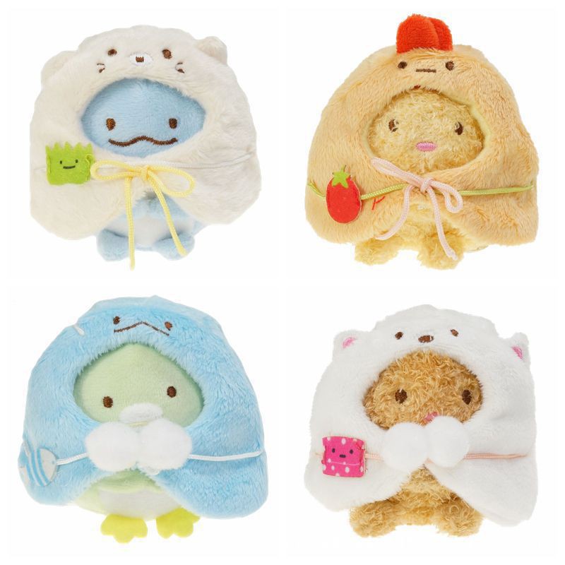 Móc Khóa Búp Bê Nhồi Bông Mềm Mại Hình Sumikko Gurashi Đáng Yêu