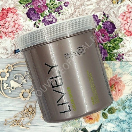 Hấp dầu dưỡng tóc và giữ màu tóc nhuộm Lively Nouvelle Color Saver Mask 1000ml