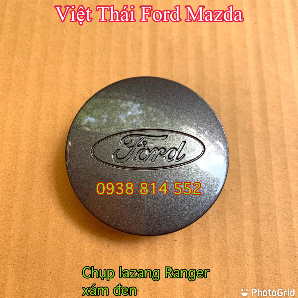 Logo chụp mâm lazang bánh xe Ranger , Everest màu ghi xám