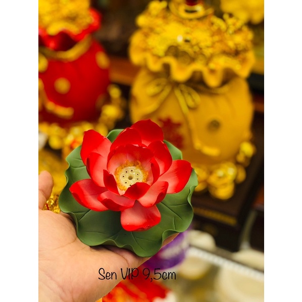 Hoa Sen Sứ Thả Bát Hoa Sen Sứ Đốt Trầm Thả Bát Hoa Sứ Phong Thuỷ Cao Cấp 5 Mẫu Đủ Size VIP