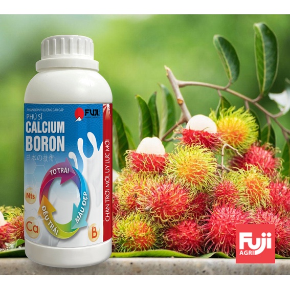 Phân bón vi lượng Canxi Bo Phú Sĩ Calcium Boron 500ml