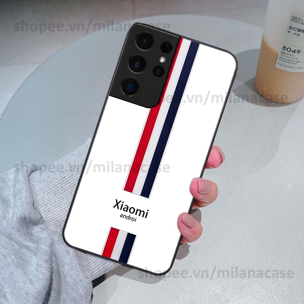 Ốp Samsung S21 Ultra in giả da phong cách thể thao, cá tính, thời trang