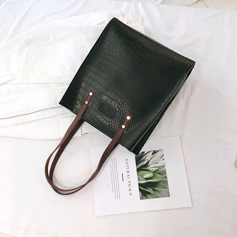 [Ảnh Thật/sẵn] Túi tote da, Túi tote bản to đẹp đi học, đi làm, đi chơi đều oke. | BigBuy360 - bigbuy360.vn