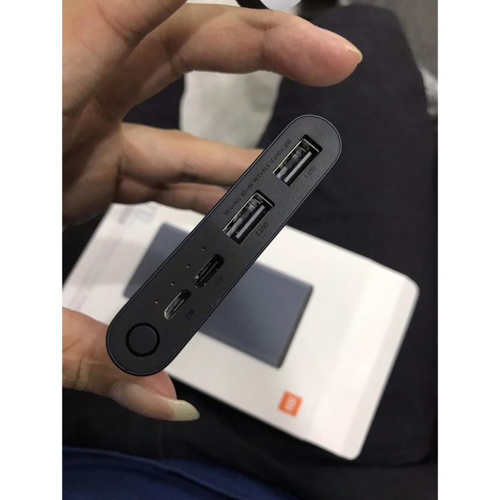 Sạc Dự Phòng Xiaomi 10000mAh Gen 3 New 2020 Sạc Nhanh QC 3.0 BẢO HÀNH 12 tháng A&T stores