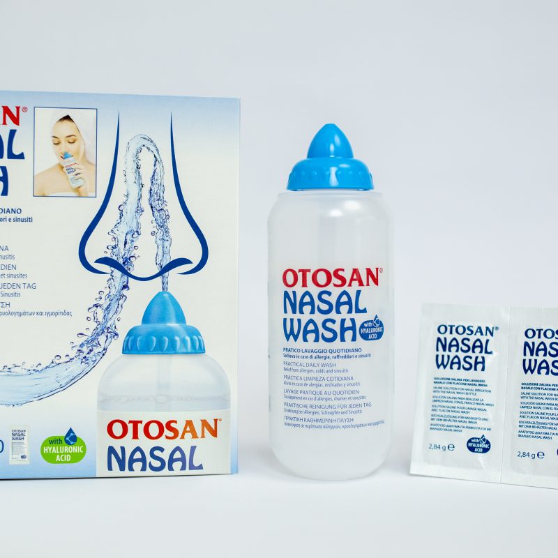 Bộ Kit rửa mũi OTOSAN Nasal Wash 30 gói và bình