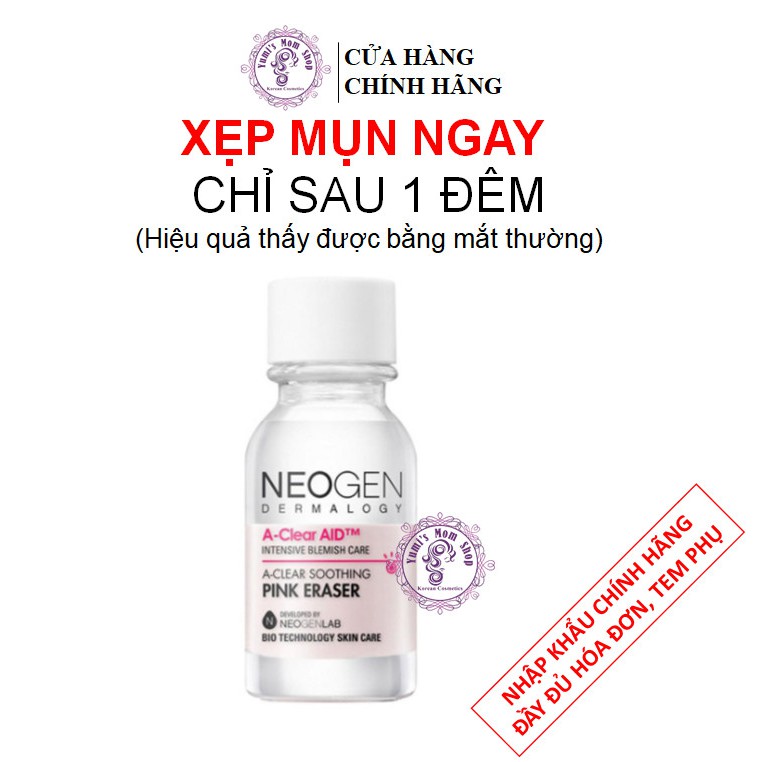 [Mã SKAMPUSH11 giảm 10% đơn 200k] Chấm mụn Neogen A-clear Soothing Pink Eraser | BigBuy360 - bigbuy360.vn