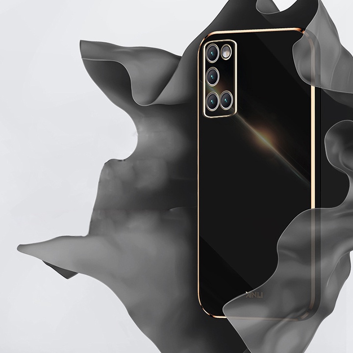 &quot;Ốp lưng Oppo A52 Cạnh vuông&quot; _Mạ màu viền_Vát Cạnh_Màu sắc sang trọng ,Loại Tốt ,Ôm sát máy TimShop