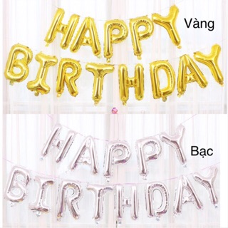 Bộ bóng chữ HAPPY BIRTHDAY