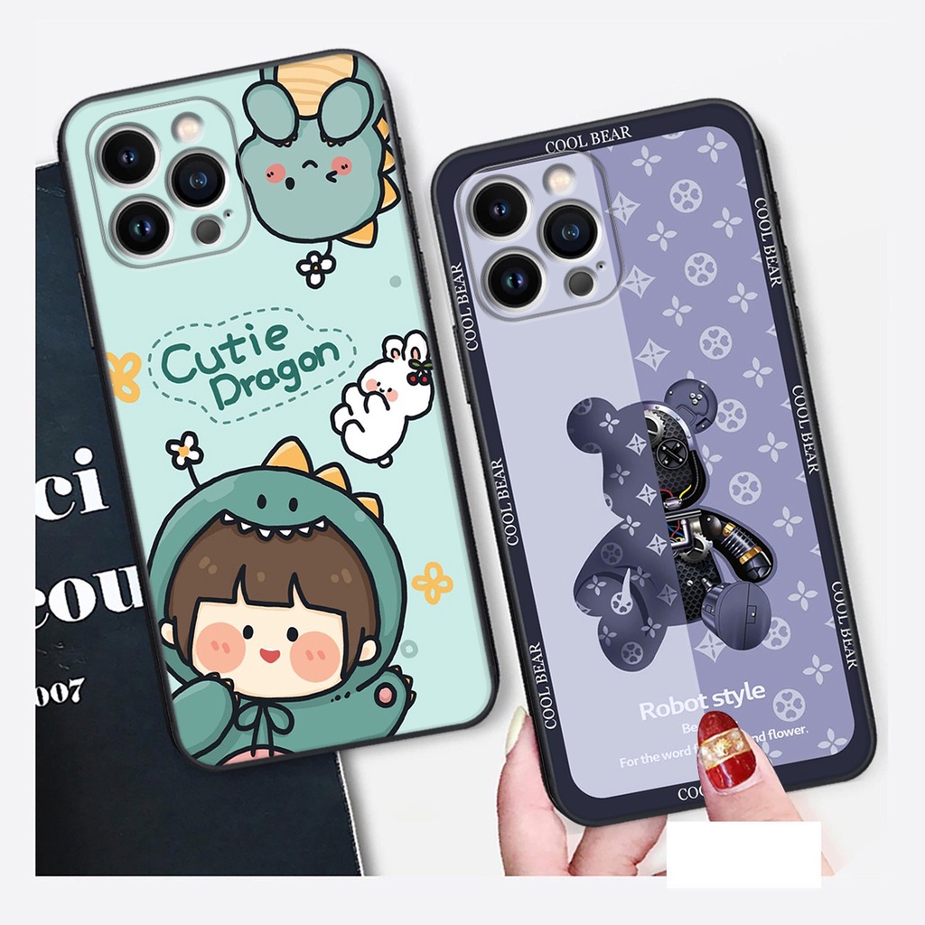 Ốp lưng ip 12 PRO / 12 PRO MAX in hình Gấu Be@rick - sang sịn , RẺ - BỀN - ĐẸP
