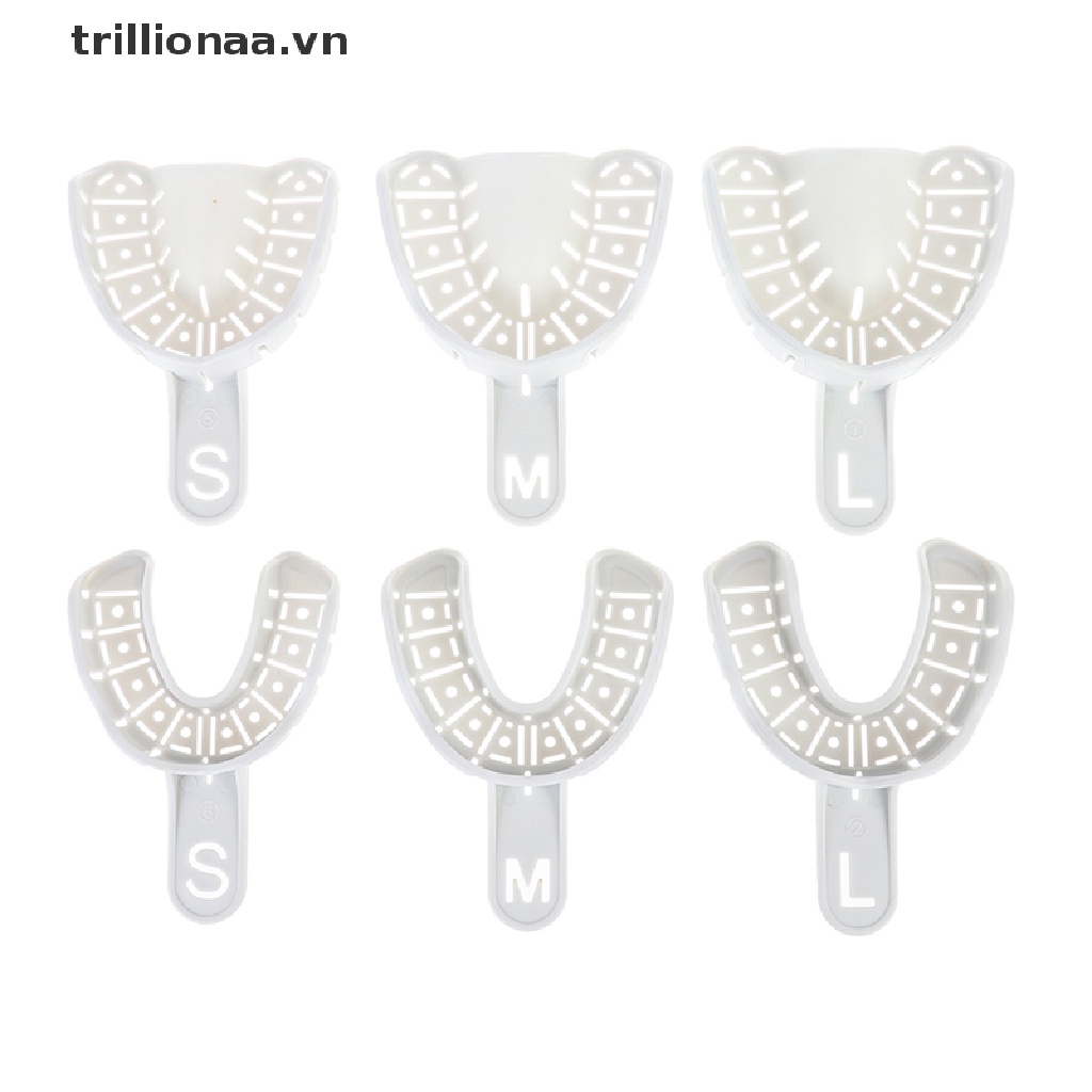 Set 6 giá đỡ răng nha khoa bằng nhựa tiện dụng
 | BigBuy360 - bigbuy360.vn