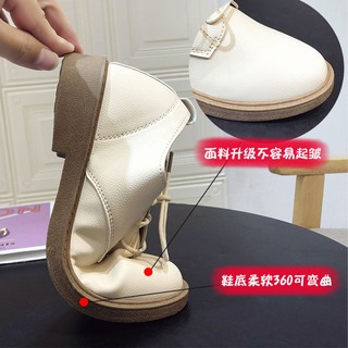 Giày Da Nữ Thời Trang Vintage