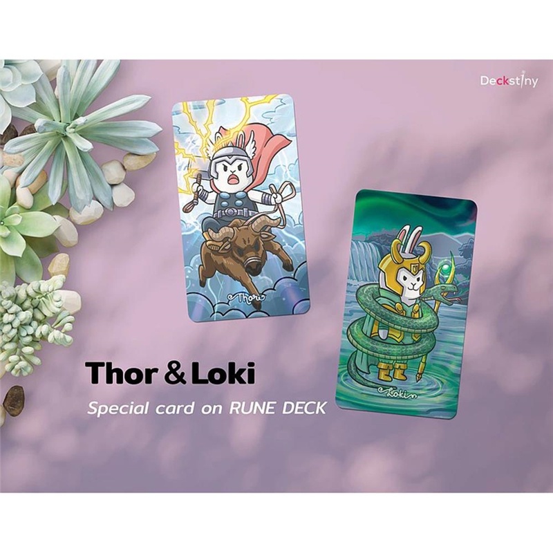 Chubby Bun Rune V.3 (Elder Futhark)Tarot Decks 78 Card Tarot Deck High Quality Board Game