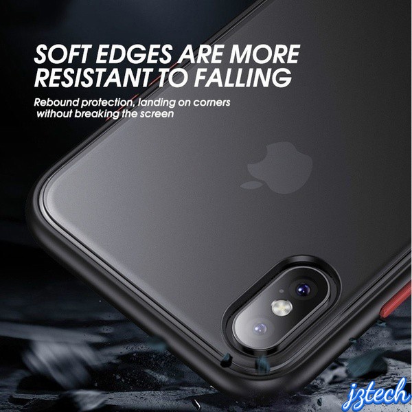 Skin Feel Anti-fall Shockproof Iphone Case for  IPhone 11 Pro Max 8 7 6 Plus X XS XR XSMax Case Matte Clear Cover | BigBuy360 - bigbuy360.vn