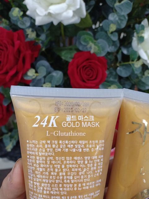 Mặt nạ 24k gold mask 200ml Dạng Tuýp - Sản Phẩm Chính Hãng