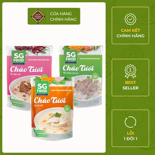Cháo tươi SG Food 270gr 3 vị