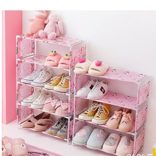 🌷Kệ giày lắp ráp 5 tầng vải bạt🌷