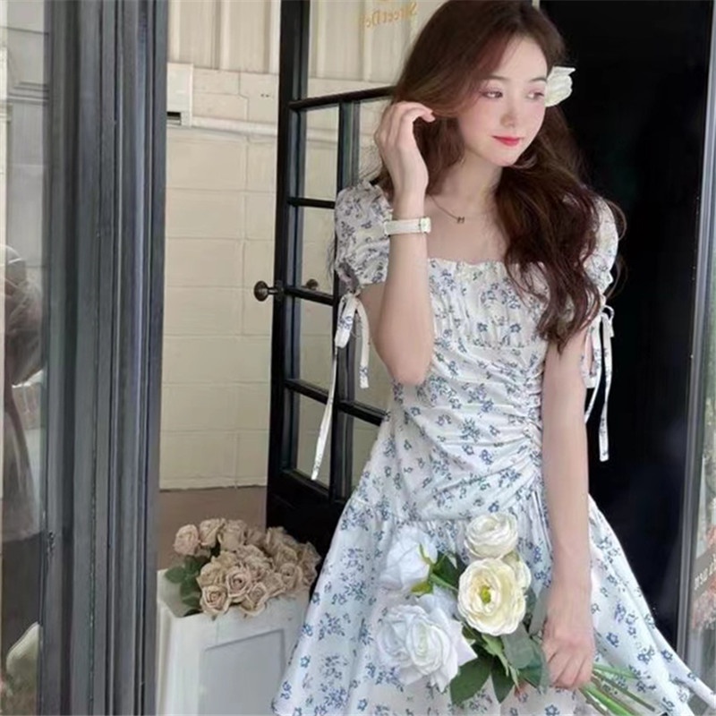 váy xanh đầm bigsize nữ đầm tay phồng đầm hở lưng sexy đầm nữ váy ngắn váy hoa nhí vintage váy tiểu thư sang chảnh đầm đi tiệc đầm cổ vuông đầm thiết kế váy đi chơi