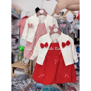 Váy nơ điệu xinh yêu cho bé gái