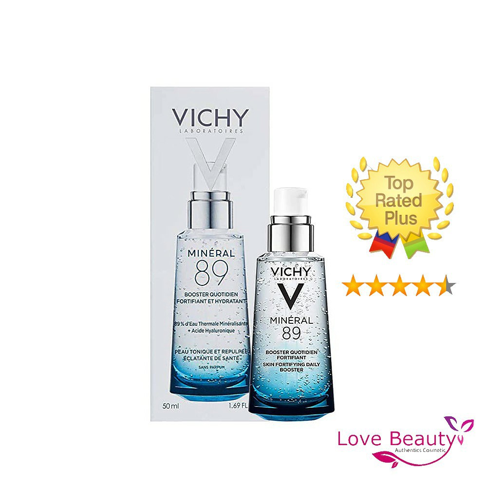 Serum Vichy Mineral 89 Booster Tinh Chất Dưỡng Giàu Khoáng Chất Và Phục Hồi Da - Pháp