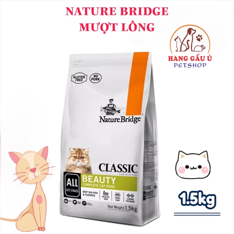 THỨC ĂN CHO MÈO NATURE BRIDGE BEAUTY 1.5KG